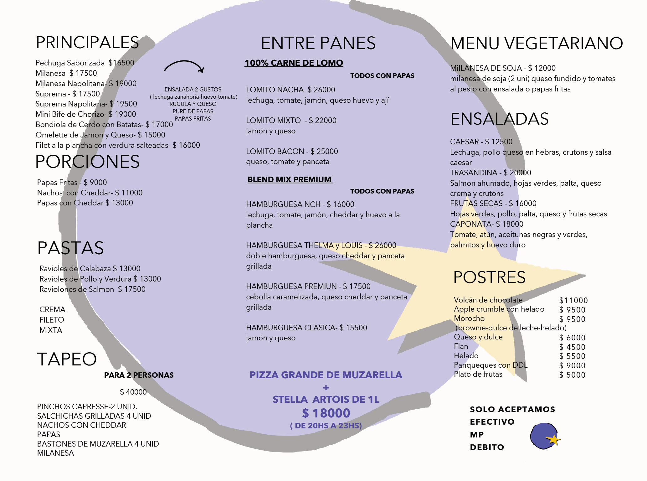 Nacha Menu