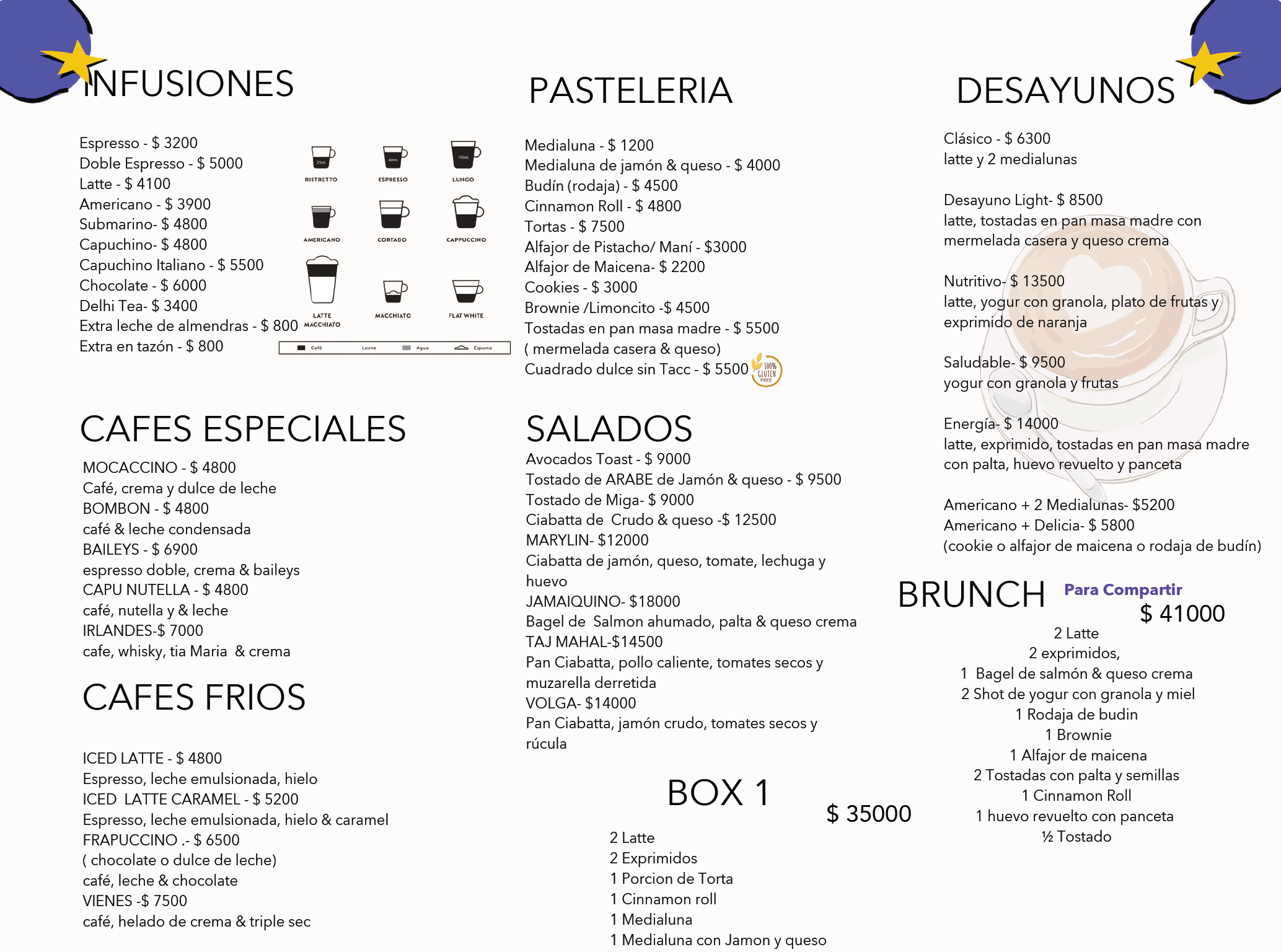 Nacha Menu