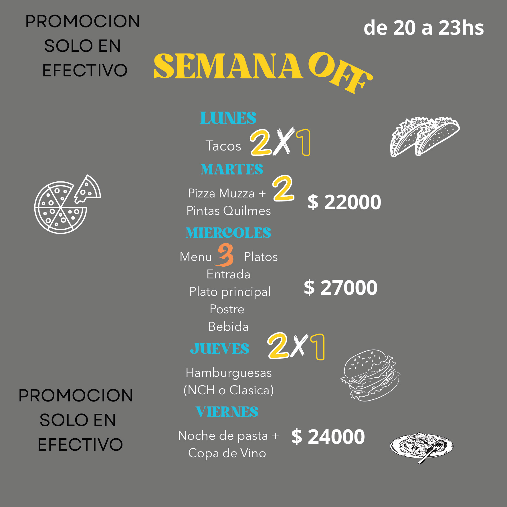 Nacha Menu